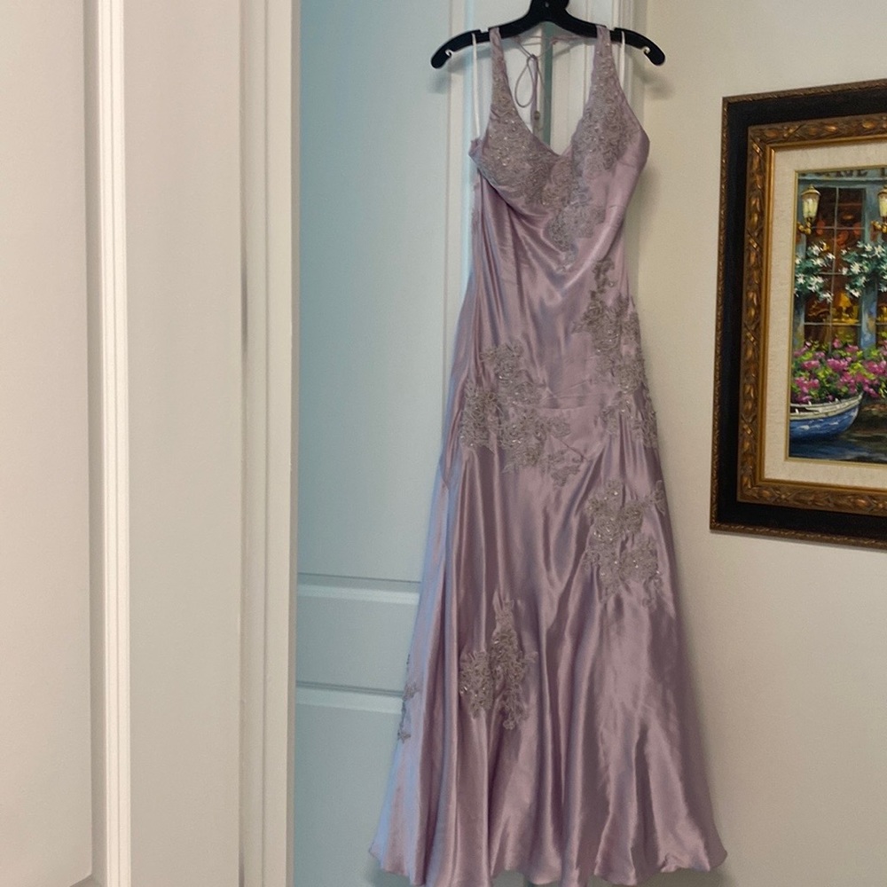 Gorgeous Sue Wong Beaded Halter Gown
